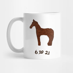 Wooden Horse Mug